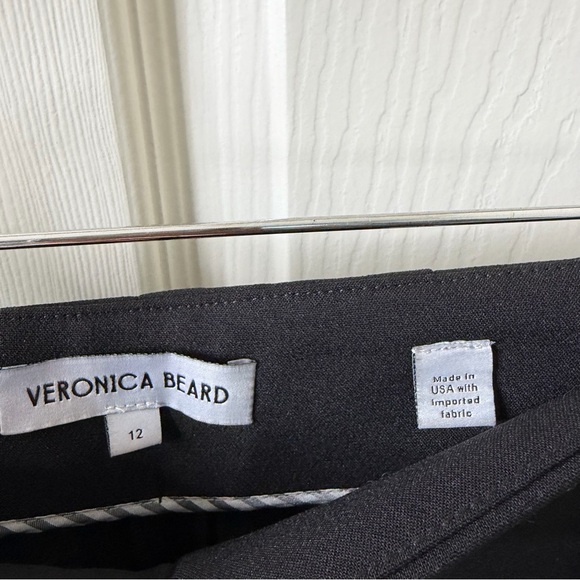 Veronica Beard Kean Slim Leg Trouser Pants Womens Size 12 - Picture 8 of 10
